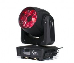 6x40w rgbw led bee eyes beam wash zoom moving head light