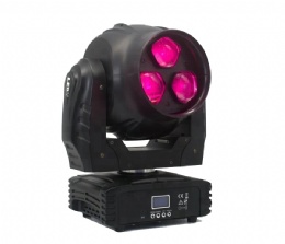 3pcs 40w b-eye LED wash zoom moving head light