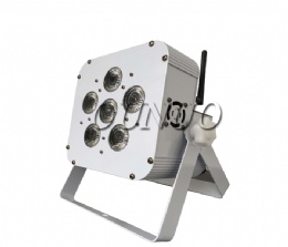 6*18w RGBWA UV 6in1 Wireless DMX led battery uplighting par